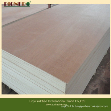 Poplar Core Rouge Hardwood Face Plywood Linyi Fournisseur